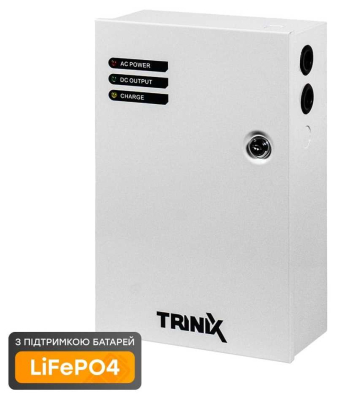 Блок безперервного живлення Trinix PSU-1205LED(M) LiFePO4 www.bd.in.ua Безпечний Дім