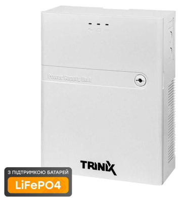 Блок безперервного живлення Trinix PSU-1205LED(P) LiFePO4 www.bd.in.ua Безпечний Дім