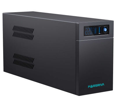 Джерело безперебійного живлення Marsriva MR-UF1200L Black www.bd.in.ua Безпечний Дім