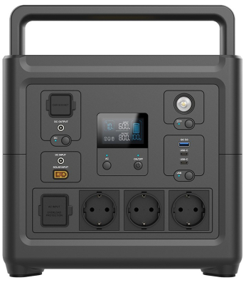 Зарядна станція PowerPlant 835.2Wh, 232000mAh, 1000W Black (PB930890) www.bd.in.ua Безпечний Дім