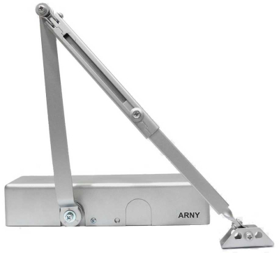 Дотягувач дверей Arny F-1900-16 Silver www.bd.in.ua Безпечний Дім