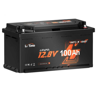 Акумулятор Li-Time H190 L12V100-100-H190-BT-4-AC150 Bluetooth www.bd.in.ua Безпечний Дім