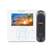 Комплект домофону BCOM BD-480M White Kit: відеодомофон 4