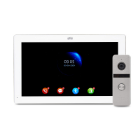 Комплект домофону Atis AD-1070FHD White + AT-400FHD Silver www.bd.in.ua Безпечний Дім