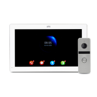 Комплект домофону Atis AD-1070FHD/T White з підтримкою Tuya Smart + AT-400HD Silver www.bd.in.ua Безпечний Дім