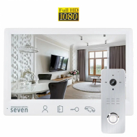 Комплект домофону SEVEN Systems DP-7571/07Kit white www.bd.in.ua Безпечний Дім