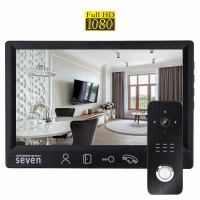 Комплект домофону SEVEN Systems DP-7571/07Kit black www.bd.in.ua Безпечний Дім