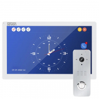 Комплект домофону SEVEN Systems Wi-Fi 10  DP-7517/07Kit white www.bd.in.ua Безпечний Дім