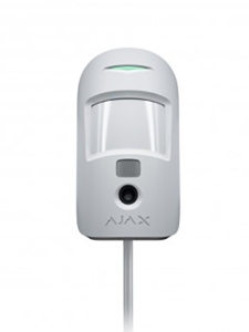 Датчик руху Ajax MotionCam Fibra біла (white) www.bd.in.ua Безпечний Дім