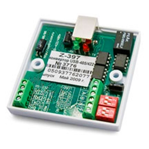 Медіаконвертер IronLogic Z-397 Guard (USB - RS485) www.bd.in.ua Безпечний Дім