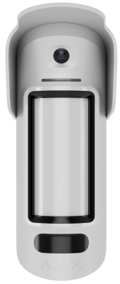 Безпровідний датчик руху Ajax MotionCam Outdoor HighMount (PhOD) Jeweller для встановлення на вулиці на висоті від 2 до 4 метрів White (99164.282.WH1) www.bd.in.ua Безпечний Дім
