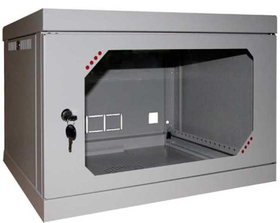Шафа CSV Wallmount Lite 9U-450 (акрил) 570х512х450 мм (945-А-ШН) www.bd.in.ua Безпечний Дім