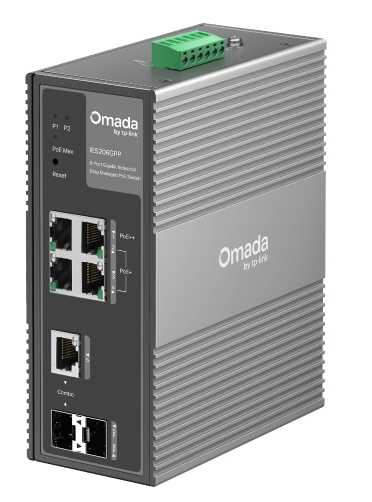 POE комутатор TP-Link IES206GPP www.bd.in.ua Безпечний Дім