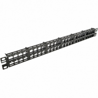 Патч панель Panduit Net-Key 48 портів в 1U (NKPP48HDY) www.bd.in.ua Безпечний Дім