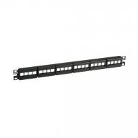 Патч панель Panduit без модулів, 19’’, NetKey (NKFP24Y) www.bd.in.ua Безпечний Дім