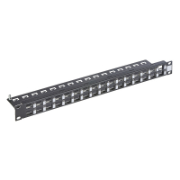 Патч панель Corning для 32 модулів Keystone 19’’, 1U, чорна (UU001622966) www.bd.in.ua Безпечний Дім