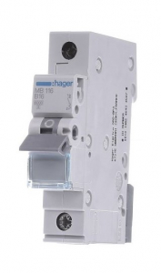 Автоматичний вимикач Hager NB106A www.bd.in.ua Безпечний Дім