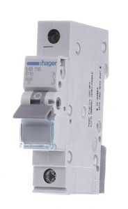 Автоматичний вимикач Hager NB116A www.bd.in.ua Безпечний Дім