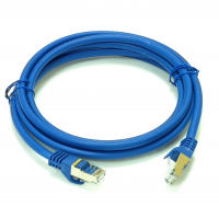 Патч-корд LW S/FTP, 2 м, кат. 6А, блакитний (PC005-C6A-200BL) www.bd.in.ua Безпечний Дім