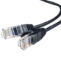 Патч-корд EServer UTP CAT5e 0.5 m black www.bd.in.ua Безпечний Дім