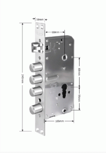 Замок Seven Lock 6068R (Round www.bd.in.ua Безпечний Дім