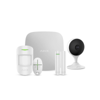 Комплект безпровідної сигналізації Ajax StarterKit white + IP-відеокамера 2 Мп IMOU Cue 2 (IPC-C22EP-A) з Wi-Fi (1113121) білий (white) www.bd.in.ua Безпечний Дім