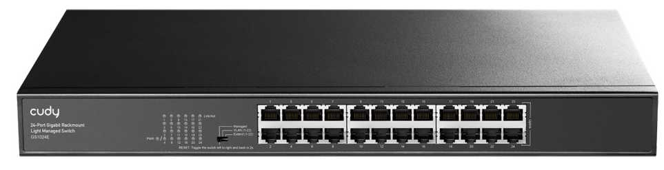 Комутатор Cudy GS1024E (73-00650) www.bd.in.ua Безпечний Дім
