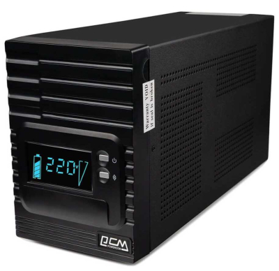 Джерело безперебійного живлення Powercom 2000VA/1600W RS232 USB 8 IEC (SPT.2000.II.LCD) www.bd.in.ua Безпечний Дім