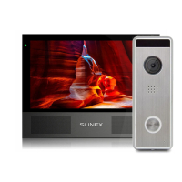 Комплект домофону Slinex Sonik 7 Cloud black + Tantos Triniti HD www.bd.in.ua Безпечний Дім
