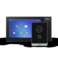 Комплект домофону Dahua Standart DHI-VTO2211G-WP + DHI-VTH2421FB-P www.bd.in.ua Безпечний Дім