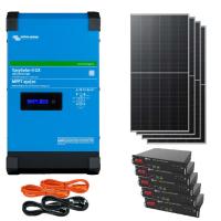 Автономне джерело живлення з сонячною панеллю Victron Energy + Dyness 1 фаза 2,4кВт 12кВт*год 2,3кВт www.bd.in.ua Безпечний Дім