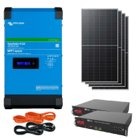 Автономне джерело живлення з сонячною панеллю Victron Energy + Dyness 1 фаза 2,4кВт 4,8кВт•год  2,3кВт www.bd.in.ua Безпечний Дім