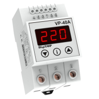 Реле напруги DigiTOP VP-40A M2R www.bd.in.ua Безпечний Дім