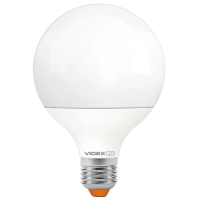 LED лампа VIDEX G95e 15W E27 4100K 220V www.bd.in.ua Безпечний Дім