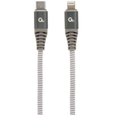 Кабель CABLEXPERT CC-USB2B-CM8PM-1.5MSB USB-C/Lightning 1.5 м www.bd.in.ua Безпечний Дім