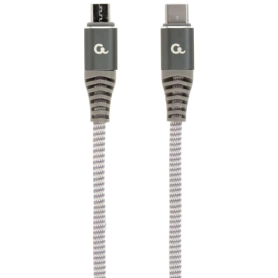 Кабель CABLEXPERT CC-USB2B-CMMBM-1.5M USB-C/USB micro-B 1.5 м 2.4A www.bd.in.ua Безпечний Дім