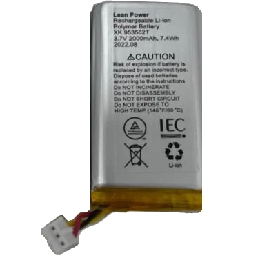 Акумулятор Ajax XK-953562T 3.7V 2000mA/3-х піновий www.bd.in.ua Безпечний Дім