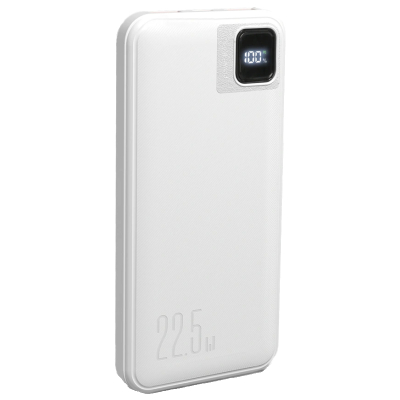 Повербанк TITANUM TPB-WQ55 22.5W QC+PD 10000mAh white www.bd.in.ua Безпечний Дім