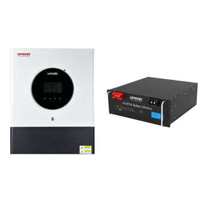 Комплект резервного живлення Sorotec REVO VM IV 11kW/48V з АКБ LiFePO4 51.2V/100Ah 5120Wh (11kW-100AhLiFePO) www.bd.in.ua Безпечний Дім