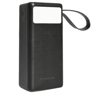 Повербанк TITANUM TPB-SP04P PD65W 40000mAh black www.bd.in.ua Безпечний Дім
