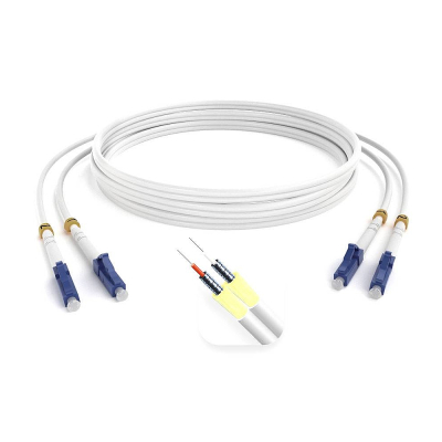 Патч-корд CMS LC/UPC-LC/UPC SM 50м Duplex (UPCA-50LCLC(SM)D(ON)) www.bd.in.ua Безпечний Дім