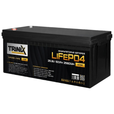 Акумулятор Trinix TLFP-24100 Ultra 25.6V 100Ah www.bd.in.ua Безпечний Дім