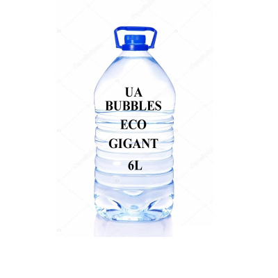 Рідина для бульбашок BIG UA BUBBLES ECO GIGANT 6L www.bd.in.ua Безпечний Дім