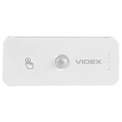Світильник акумуляторний з датчиком руху VIDEX VL-NL053W-S www.bd.in.ua Безпечний Дім
