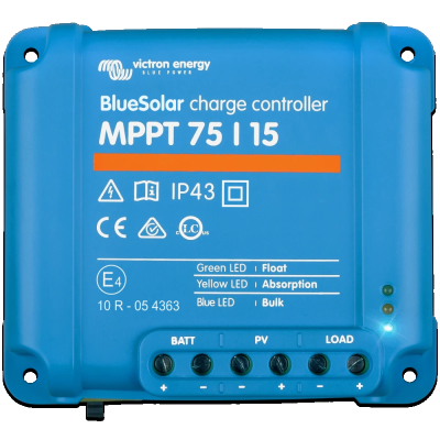 Контролер Victron Energy BlueSolar MPPT 75/15 (12/24-15A) www.bd.in.ua Безпечний Дім