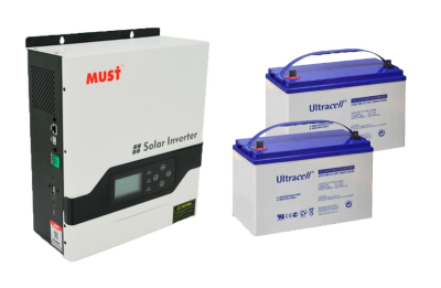 Комплект резервного живлення MUST PV18-3224VPM + Ultracell UCG100-12 x 2 www.bd.in.ua Безпечний Дім