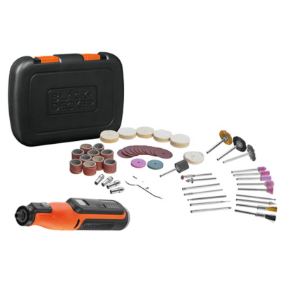 Багатофункціональний інструмент акумуляторний BLACK+DECKER BCRT8IK www.bd.in.ua Безпечний Дім