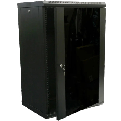 Шафа Hypernet WMNC-15U-FLAT- BLACK15U 600x450 www.bd.in.ua Безпечний Дім