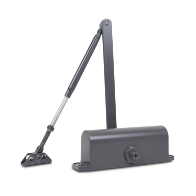 Дотягувач дверей PRC A-062 Graphite www.bd.in.ua Безпечний Дім