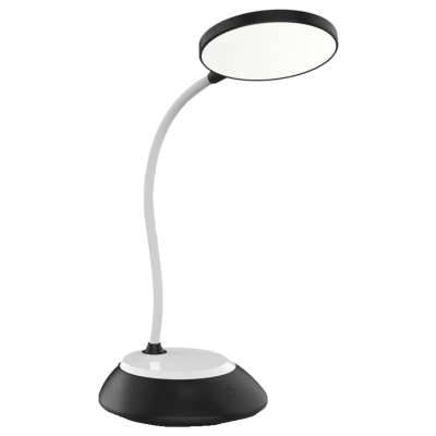 Світильник TITANUM TLTF-022B 7W 3000-6500K USB з акумулятором BLACK www.bd.in.ua Безпечний Дім